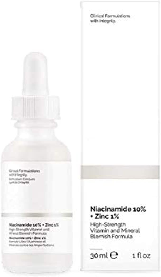 The Ordinary - Niacinamida 10% + sérum de zinco 1% para o rosto 30 ml