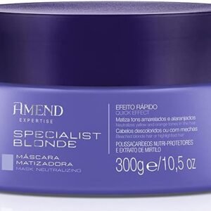 Máscara Matizadora Amend Specialist Blonde 300 G