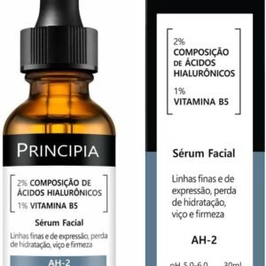 PRINCIPIA, Sérum 2% Ácidos Hialurônicos + Vitamina B5 AH-2- Hidratante Antissinais com 30ml