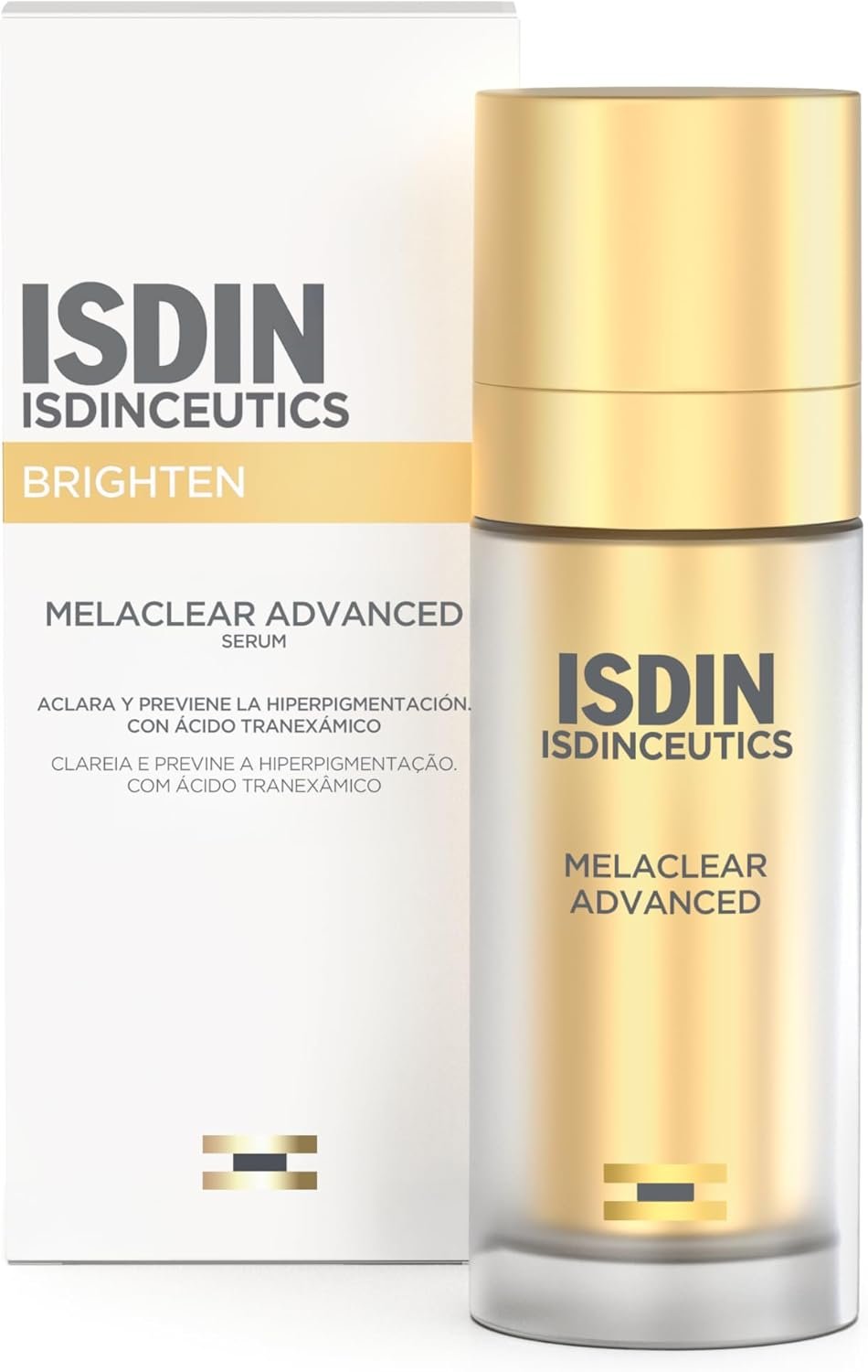 ISDIN Sérum Facial Clareador Anti-Idade Isdinceutics Melaclear Advanced - 30 ml
